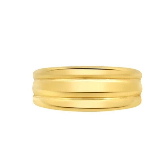 CELI Triple Row Ring in 10kt Yellow Gold - Picture 1 of 8